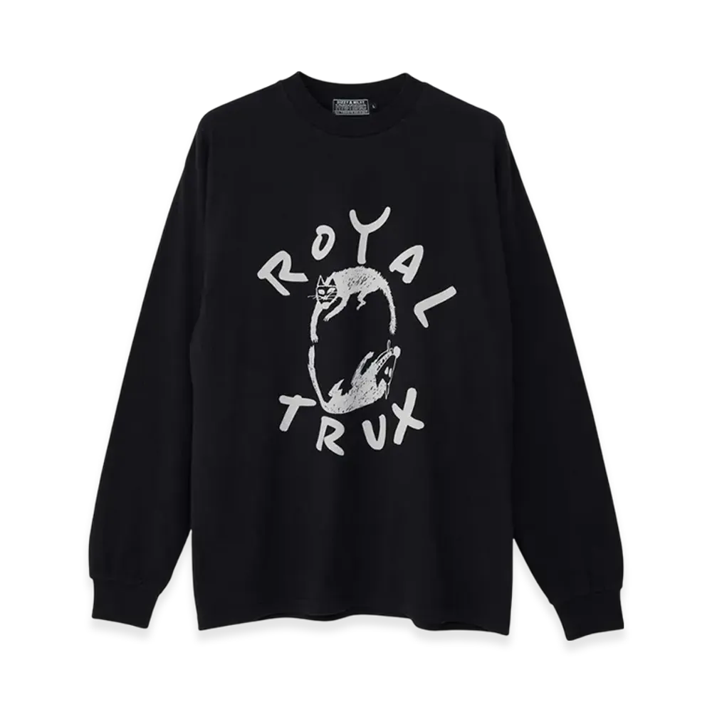 HYSTERIC GLAMOUR Royal Trux Cats and Dogs T-Shirt "Black"