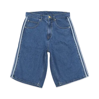 adidas Firebird Adicolor Denim Shorts "Indigo"