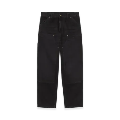 Carhartt WIP Double Knee Pant "Black(Grind Wash)"