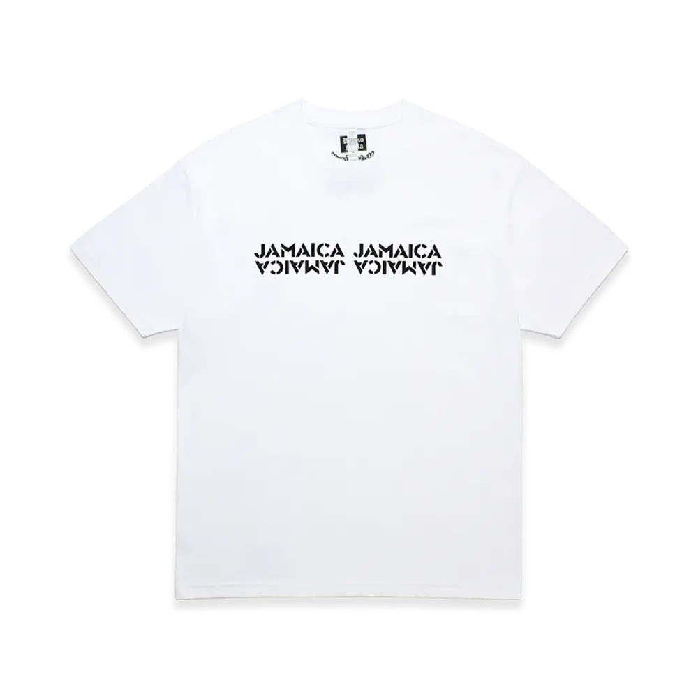 WACKO MARIA x MIGHTY CROWN T-Shirt "White/Black"