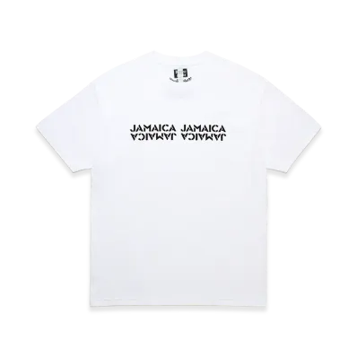 WACKO MARIA x MIGHTY CROWN T-Shirt "White/Black"