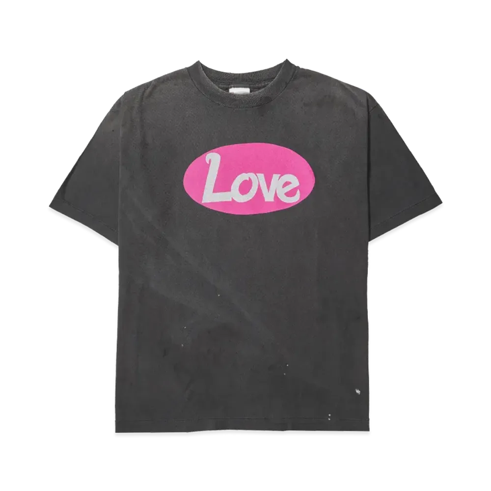 SAINT Mxxxxxx SS Tee_Love "Black"