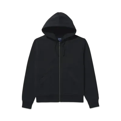 Noah Heavyweight Zip-Up Hoodie "Black"