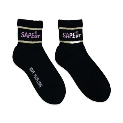 SAPEur Ankle Socks "Black"
