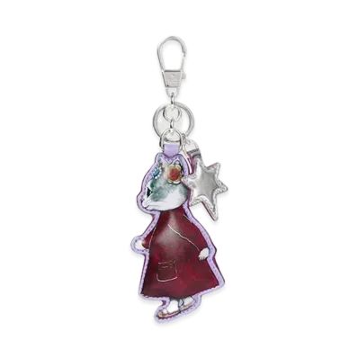 GUCCI x Higuchi Yuko Cat (Bo) KeychainJapan Exclusive "Lilac"