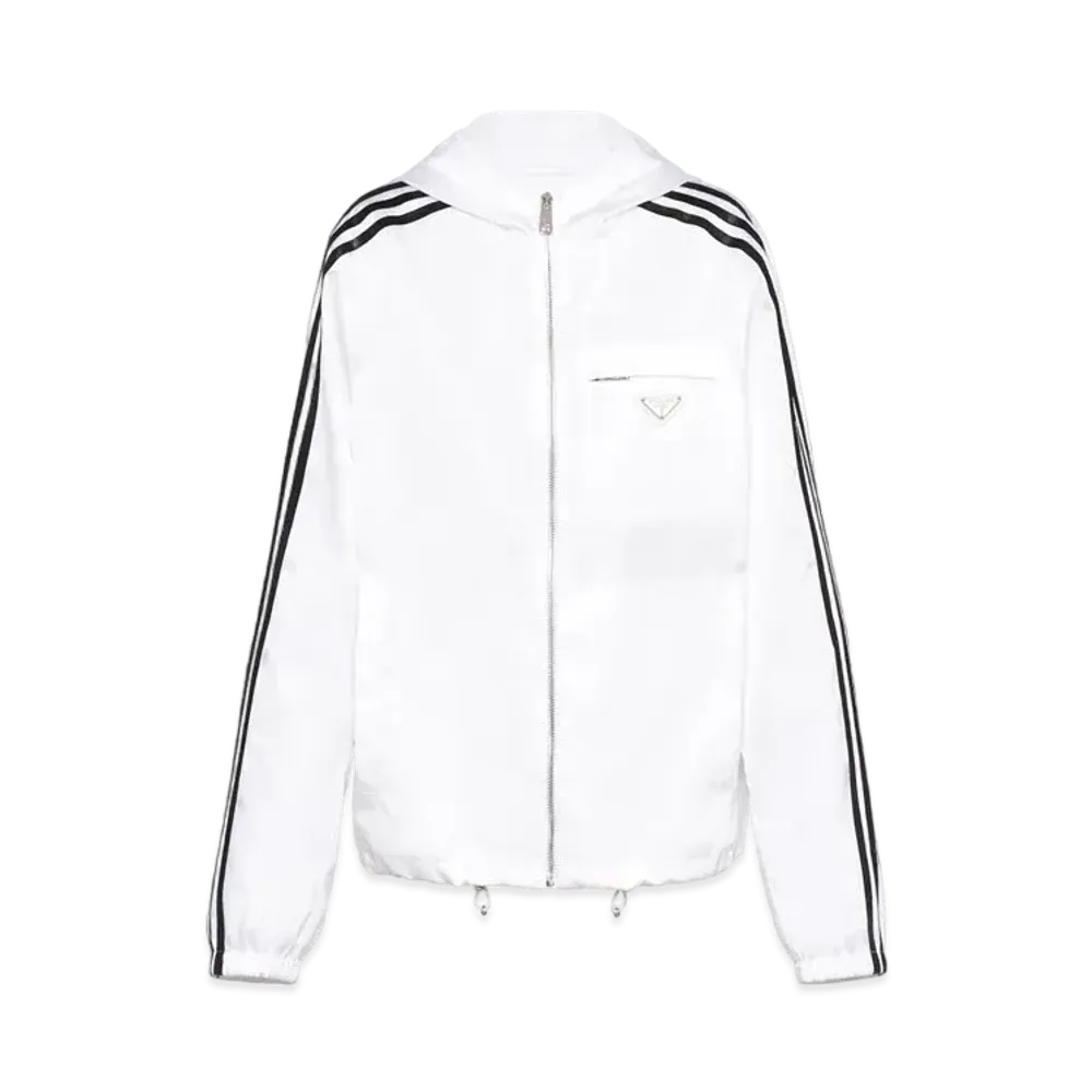 ADIDAS FOR PRADA RE-NYLON TRACK JACKET "White"