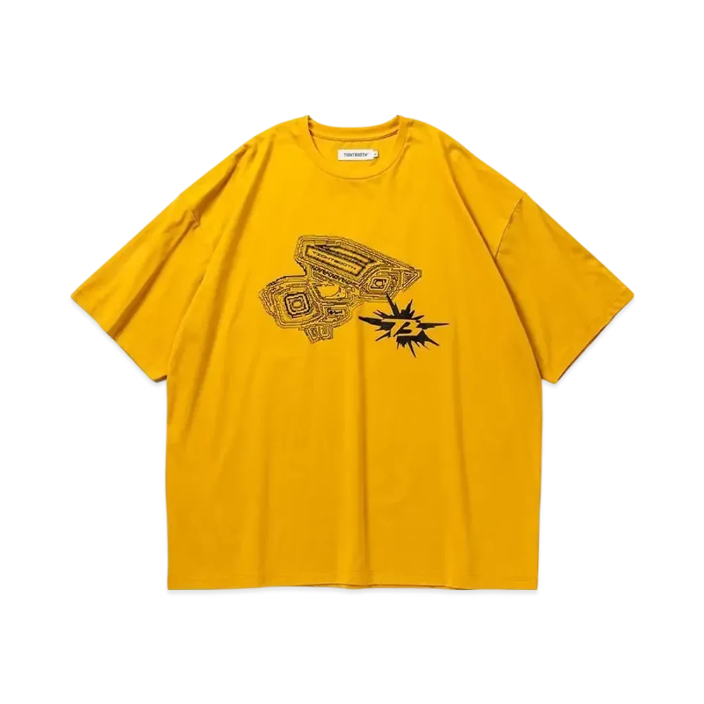 TIGHTBOOTH Security Level Infinity S/S T-Shirt "Mustard"