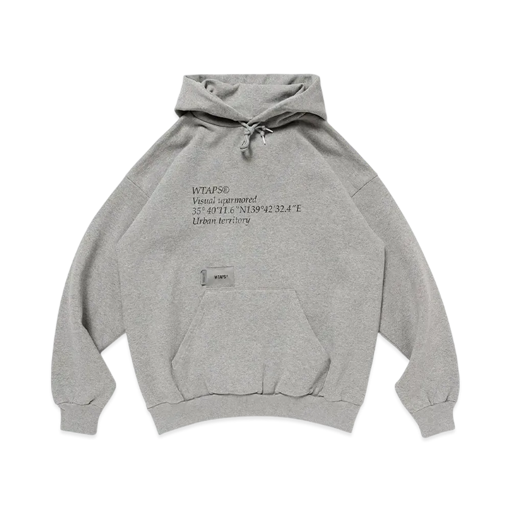 WTAPS PMY / Hoody / Cotton "Ash Gray"