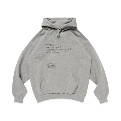 WTAPS PMY / Hoody / Cotton "Ash Gray"