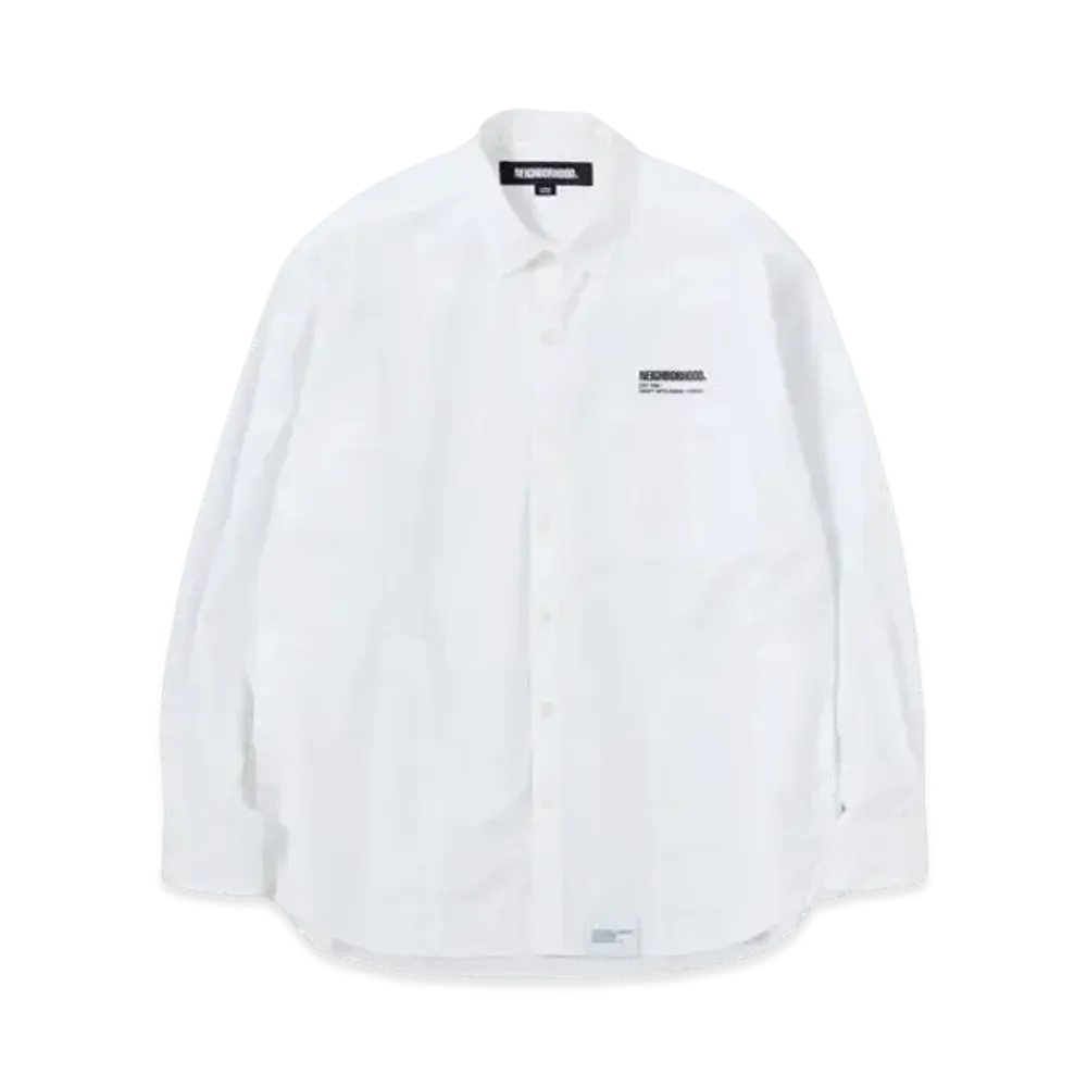 NEIGHBORHOOD Trad Shirt LS "White"
