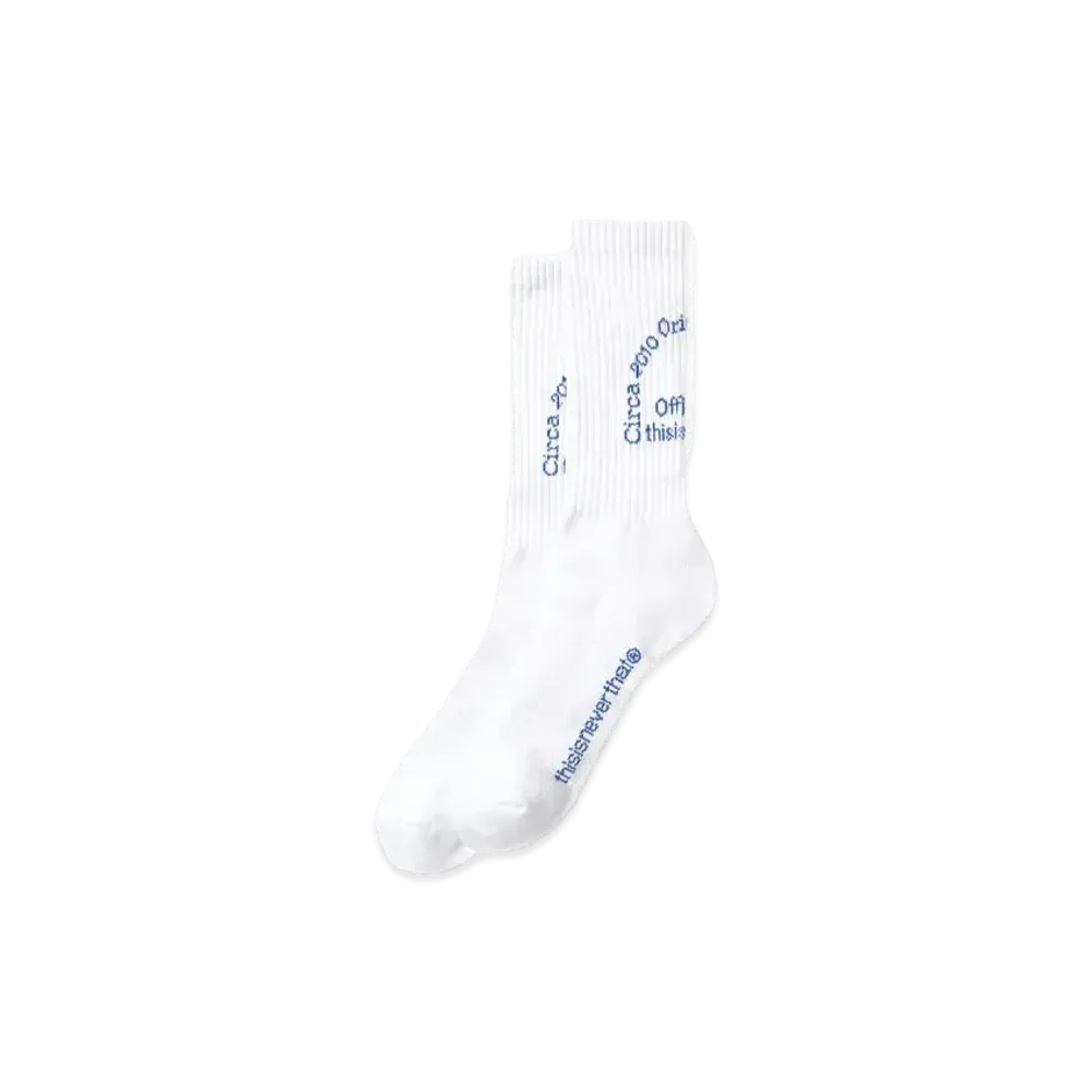 thisisneverthat TNT Team Socks "White"