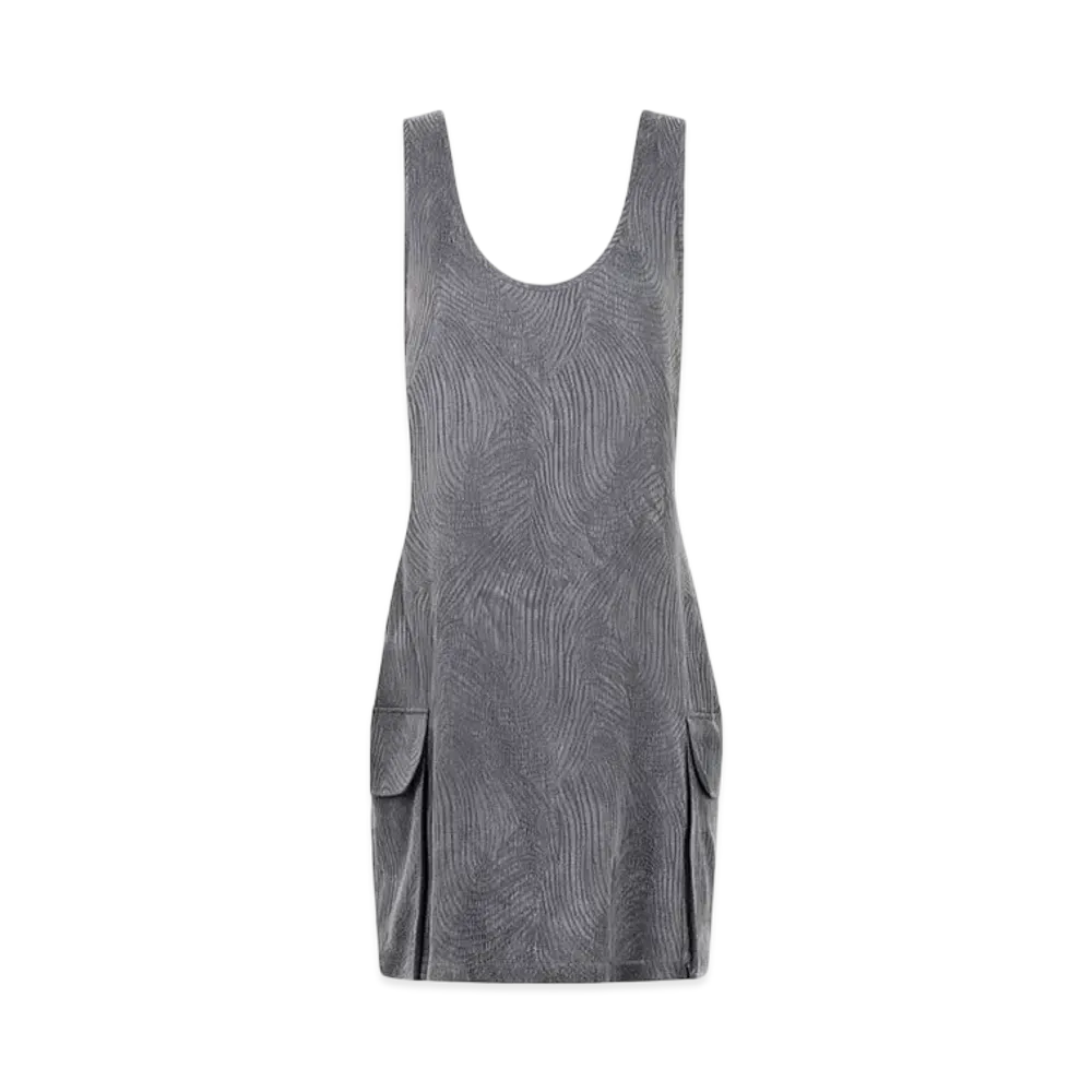 REPRESENT Swirl Dress "Jet Black"