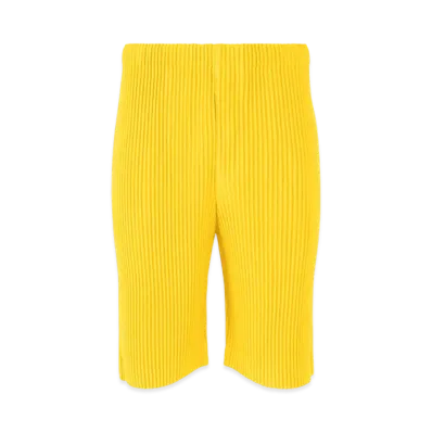 HOMME PLISSE ISSEY MIYAKE Color Pleats "Citrine Yellow"