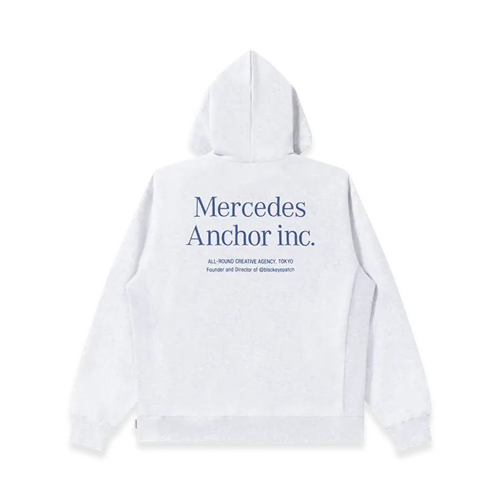Mercedes Anchor inc. Logo Sweat Hoodie "Ash"