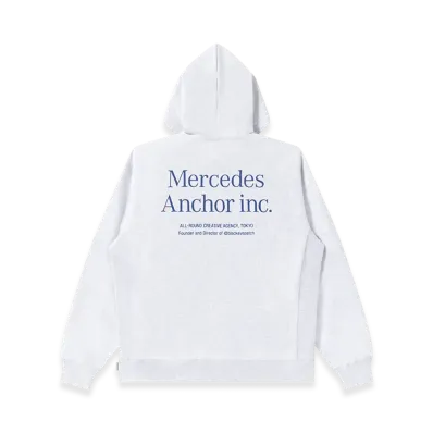 Mercedes Anchor inc. Logo Sweat Hoodie "Ash"