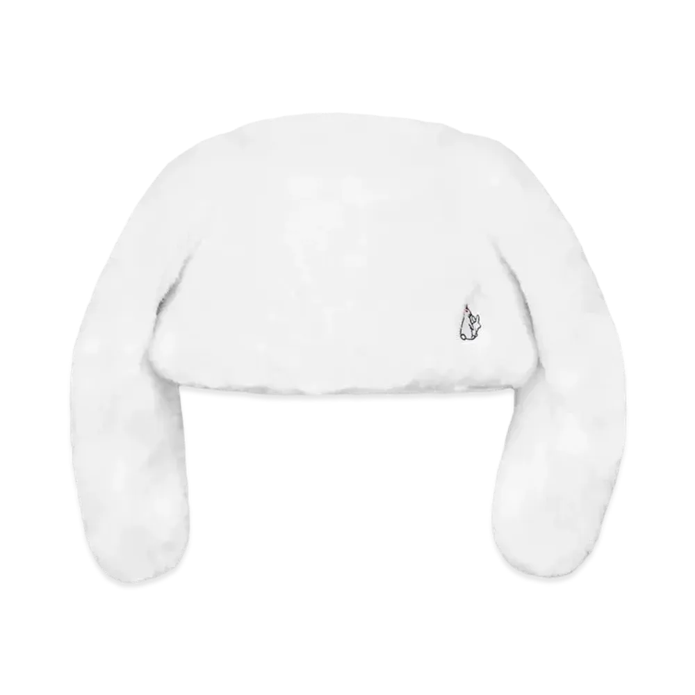 FR2 Rabbit Ears Beanie "White"