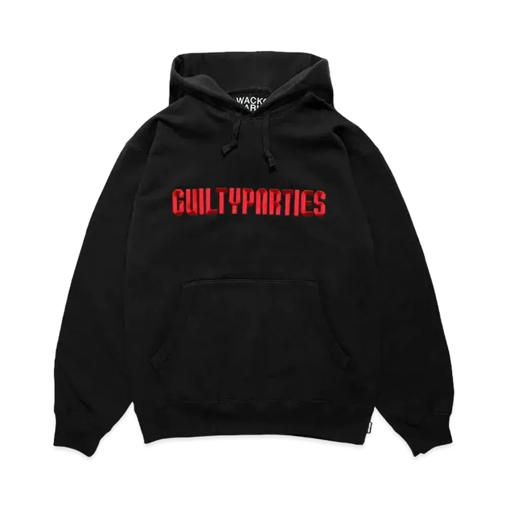 WACKO MARIA Heavy Weight Hooded Sweat Shirt "Black"