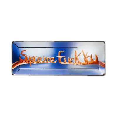 Supreme Fuck You Tray "Blue"