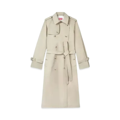 KENZO Long KIMONO Trench "Beige"
