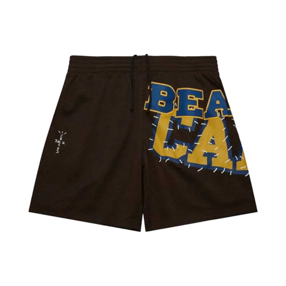 Travis Scott x M&N x UC Berkeley Shorts "Brown"