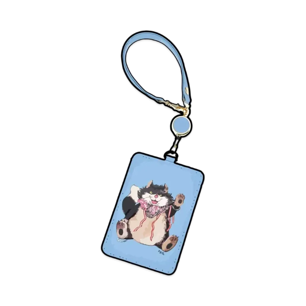 Disney x Yuko Higuchi Lucifer Pass Case Reel Type "Light Blue"