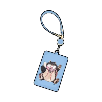 Disney x Yuko Higuchi Lucifer Pass Case Reel Type "Light Blue"