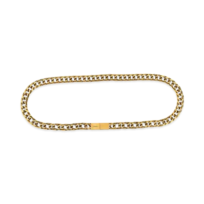 Saint Laurent Women's Chain Belt "Gold"