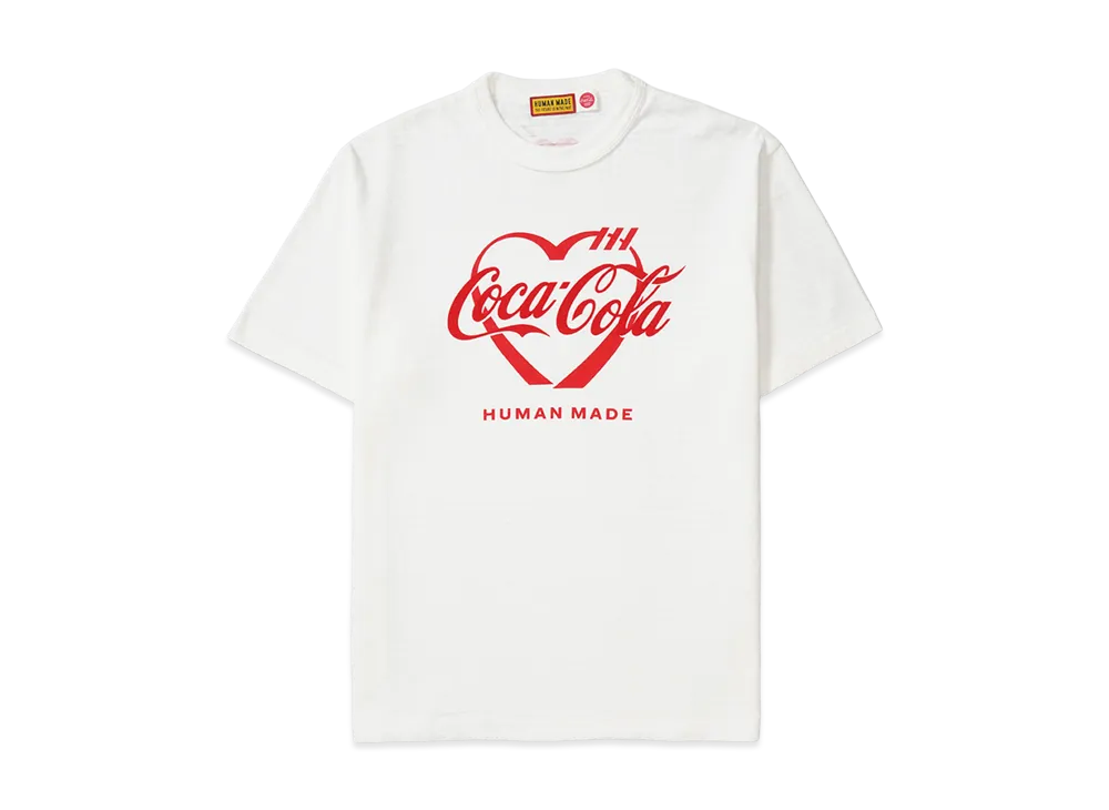 HUMAN MADE x Coca-Cola Graphic T-Shirt "White"