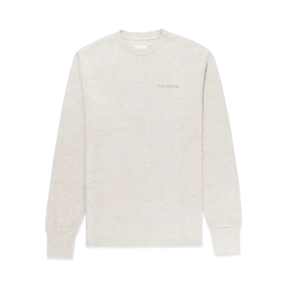 Aime Leon Dore Tonal Logo Long-Sleeve Tee "Oatmeal"