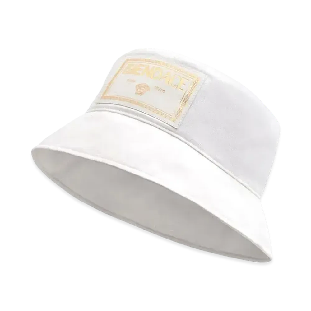 FENDI x Versace Fendace White Canvas Logo Bucket Hat "White"