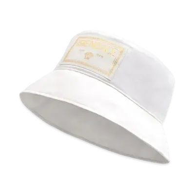 FENDI x Versace Fendace White Canvas Logo Bucket Hat "White"