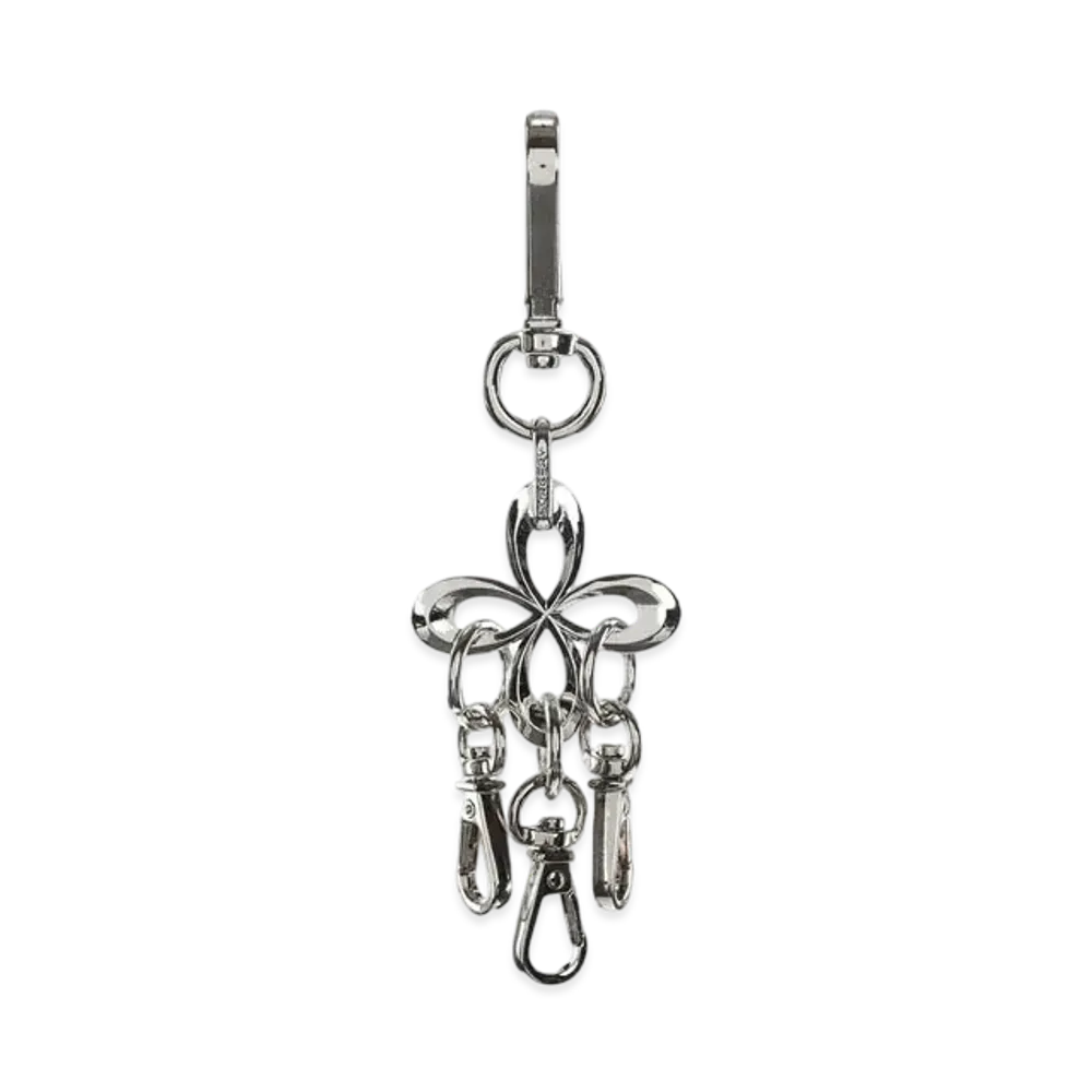 SURGERY Clover Logo 4 Keycharm "Silver"