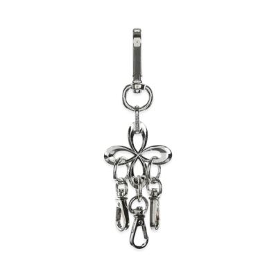 SURGERY Clover Logo 4 Keycharm "Silver"