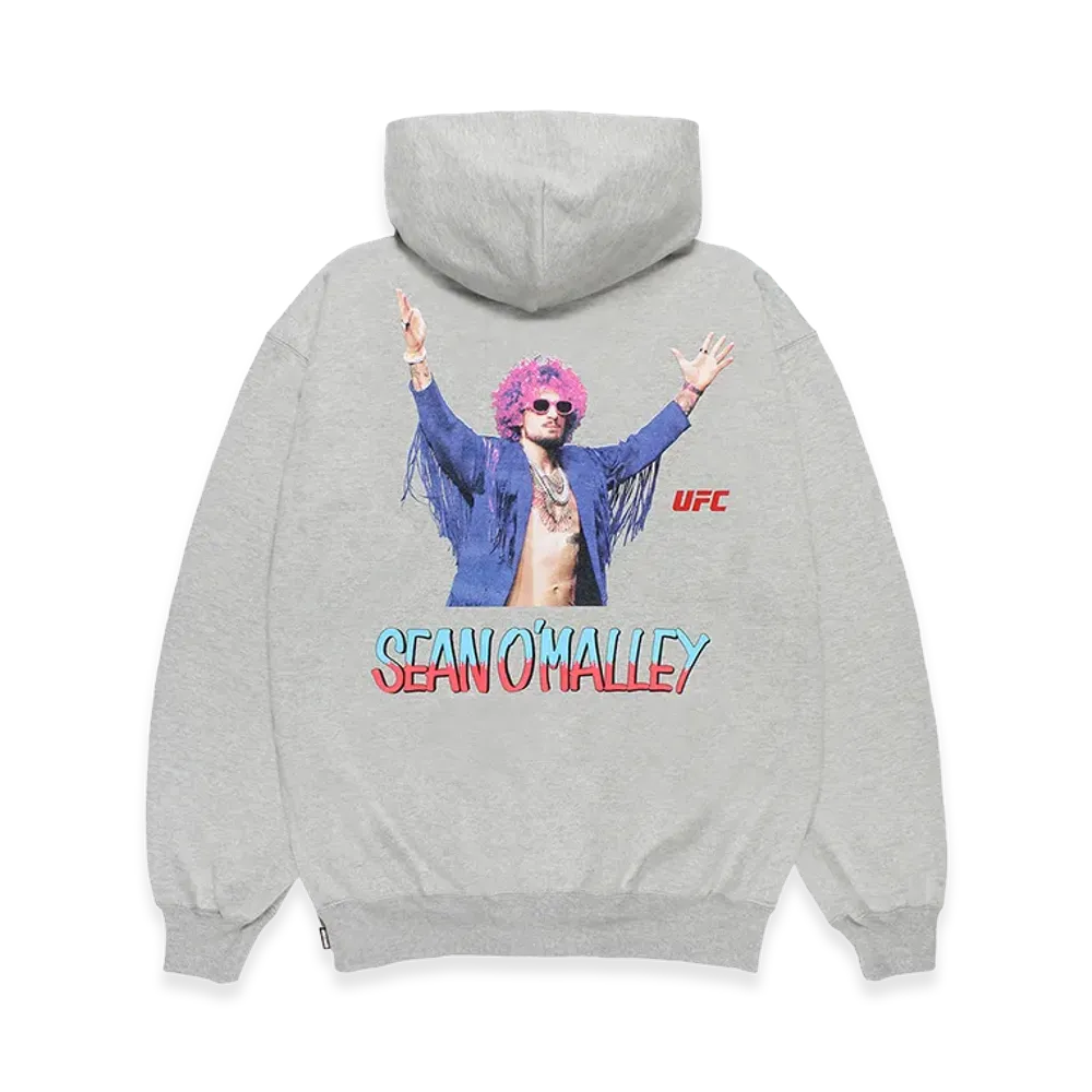 WACKO MARIA x UFC Heavy Weight Zip Hooded Sweat Shirt "Gray"