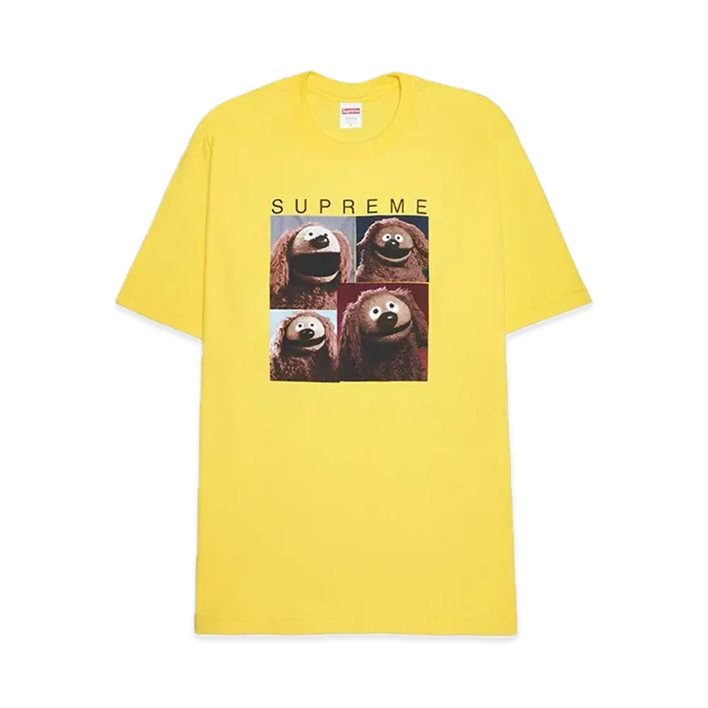 シュプリーム ロルフ Tシャツ "イエロー"