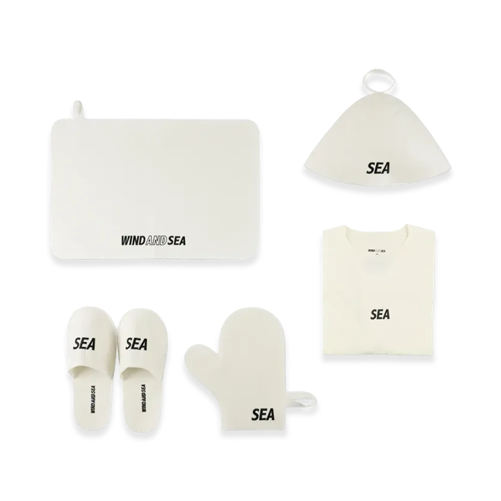 WIND AND SEA Sauna Set "Ivory"