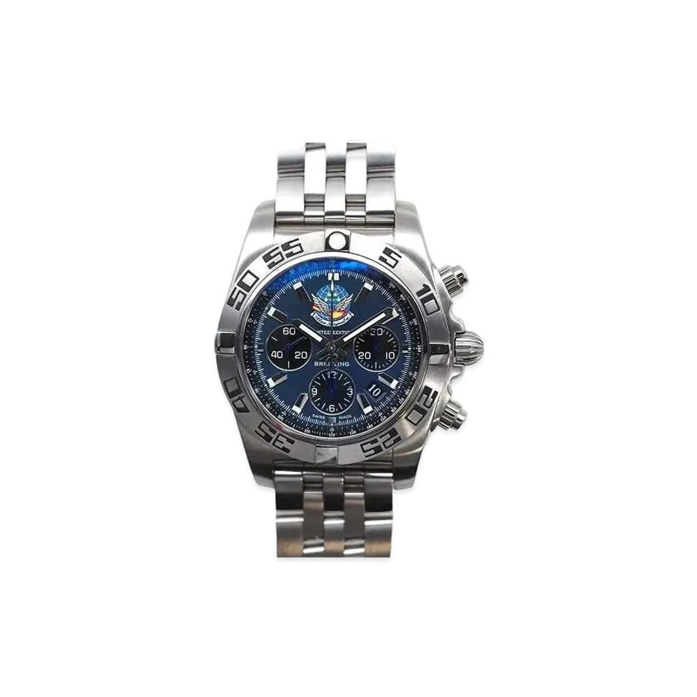 Breitling Chronomat 44 Blue Impulse Japan Exclusive 400 "Blue/Black/Stainless Steel"
