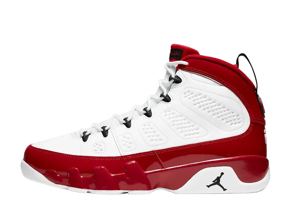 Nike Air Jordan 9 Retro "White/Black/Gym Red"