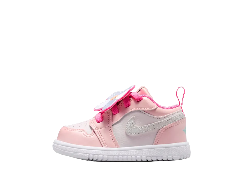 ナイキ TD ジョーダン1 ロー ALT SE "ピンクグロー/ピンクブルーム" (キッズ)