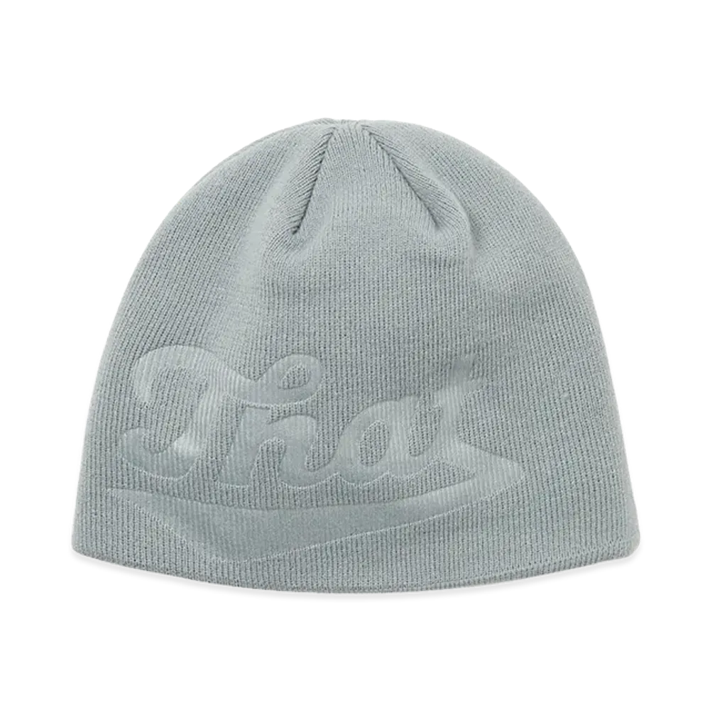 thisisneverthat Debossed That No Cuff Beanie "Sage Grey"