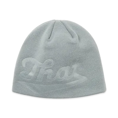 thisisneverthat Debossed That No Cuff Beanie "Sage Grey"