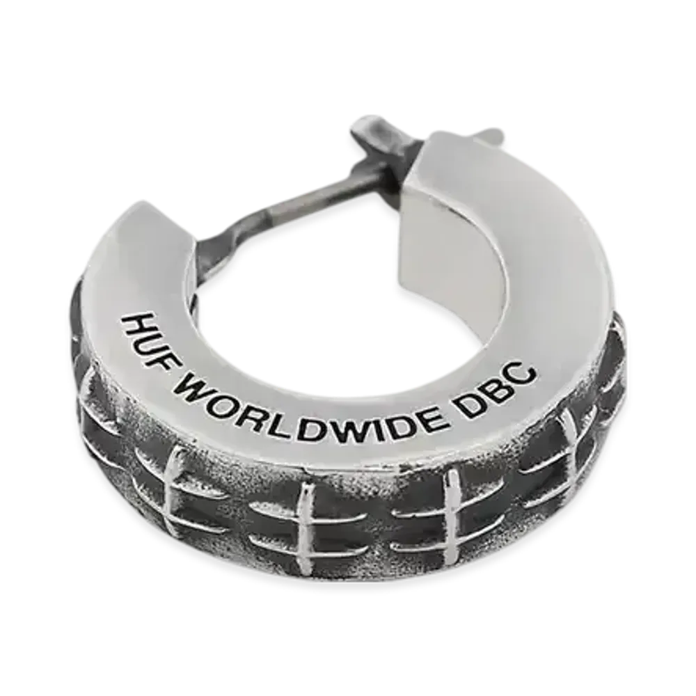 HUF Summer 25 H Hoop Pierce "Silver"