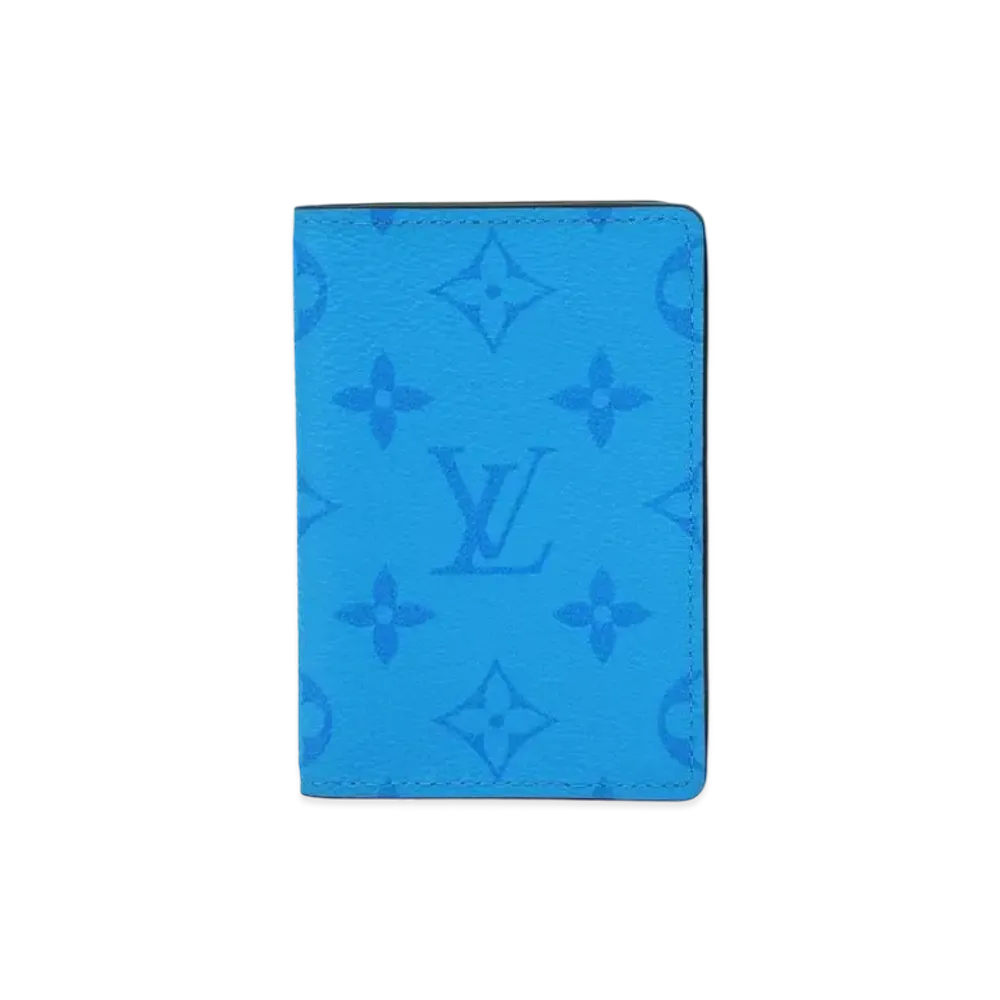 Louis Vuitton Pocket Organizer Taigarama "Lagoon Blue"