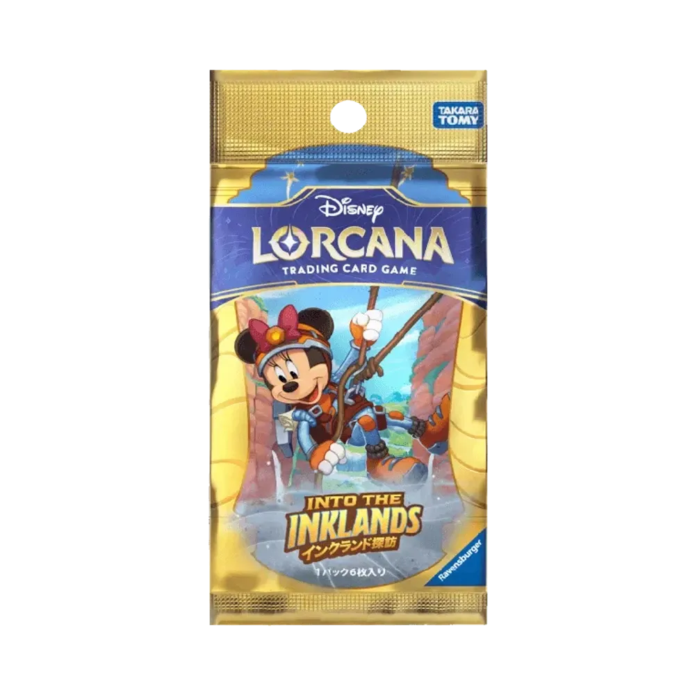 ディズニー ロルカナ「インクランド探訪」ブースターパック ボックス