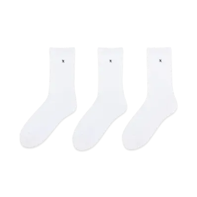 GOD SELECTION XXX Socks (3piece 1pack) GX-A25-SO-02 "White"