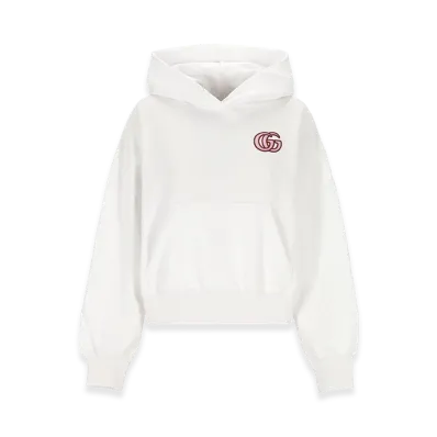 GUCCI Women's Cotton Sweatshirt "White"