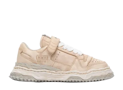 Maison MIHARA YASUHIRO KEITH OG Sole Overdyed Leather Low-top Sneakers "White"