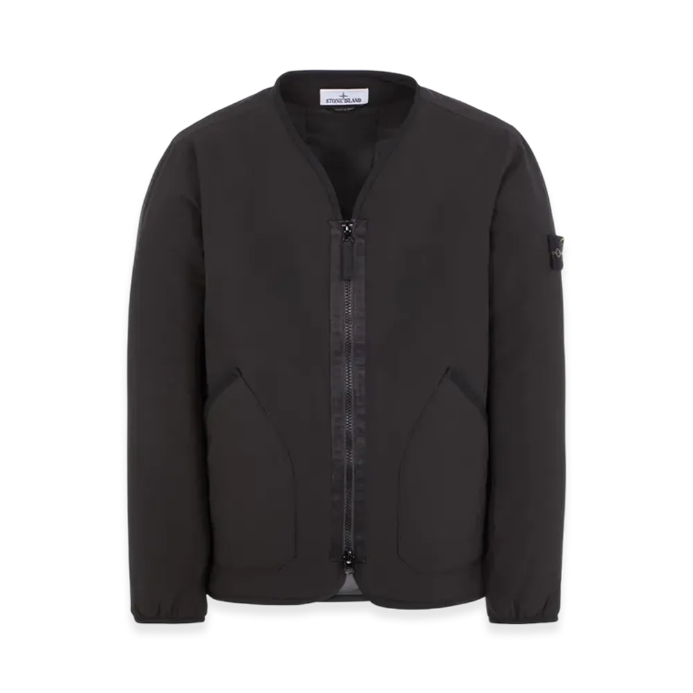 Stone Island 41127 Soft Shell-R E.DYE Pure Insulation Technology Recycled Polyester Primaloft Jacket - 23FW "Black"