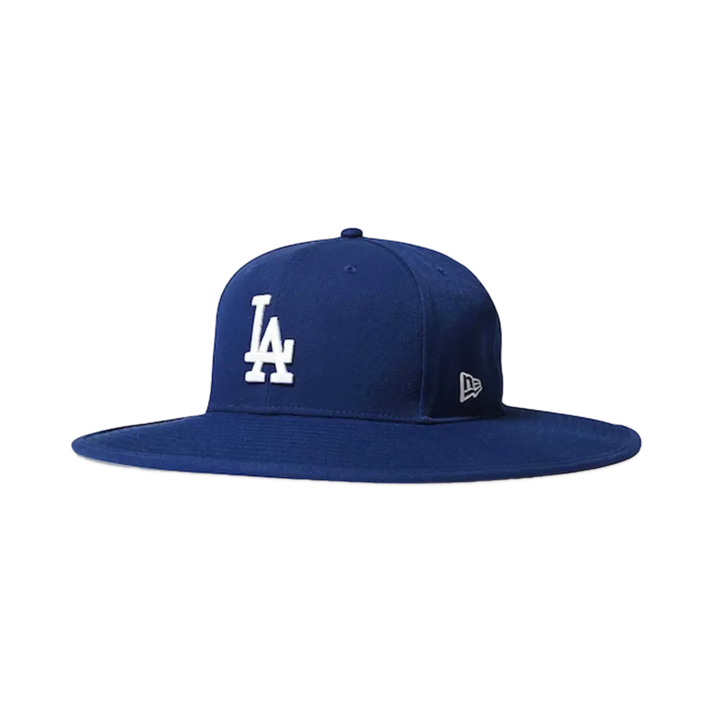 NEW ERA x HOME GAME Los Angeles Dodgers CO Fitted Long Brim Hat "Dark Royal"