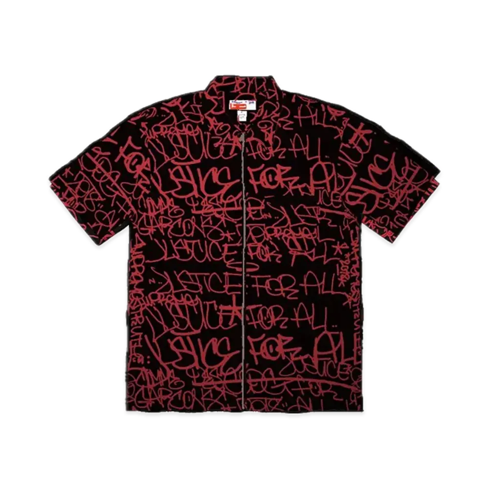 Supreme x COMME des GARCONS SHIRT Graphic S/S Shirt "Black"